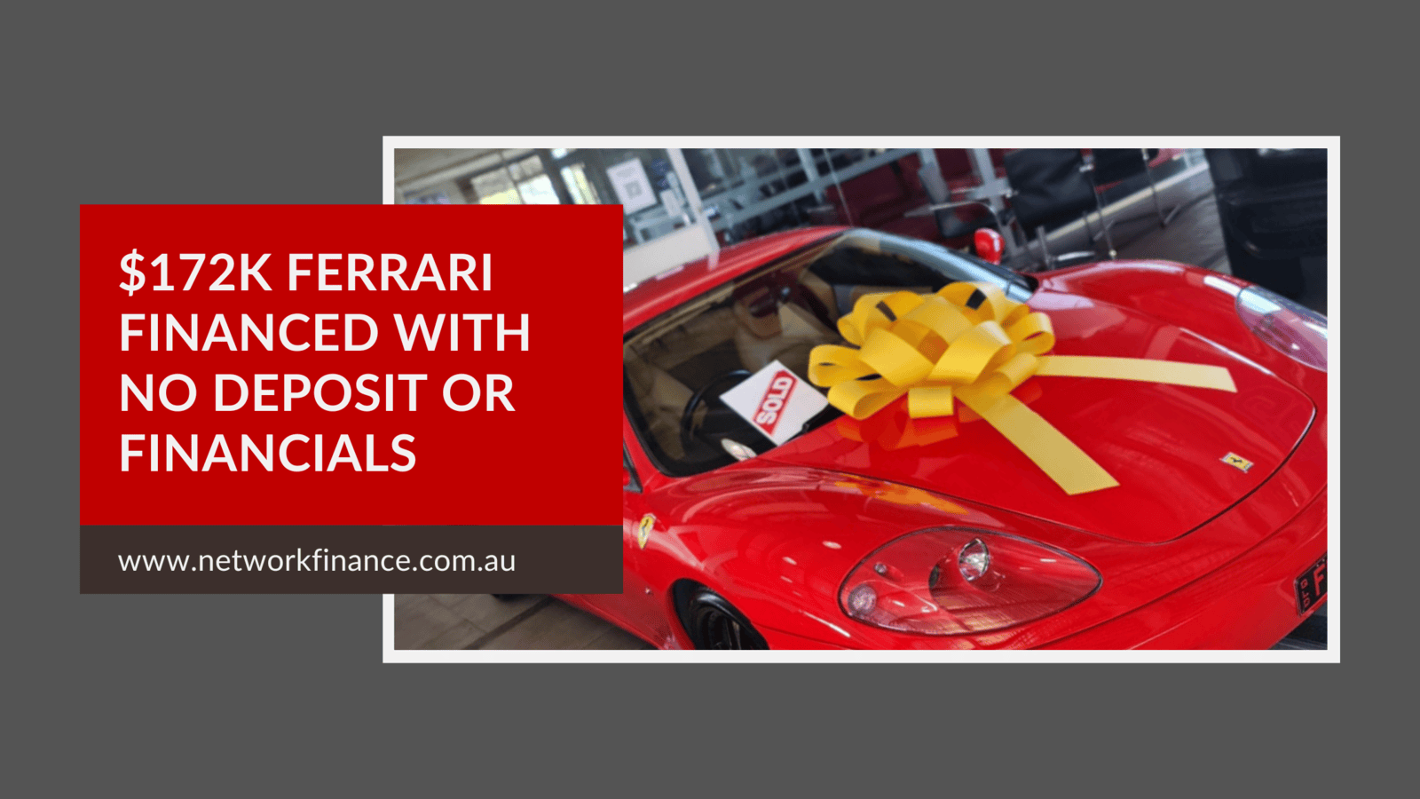 How Smart Structuring Helped Secure Finance for a $172K Ferrari